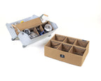 Snow Peak Stacking Shelf Container 50 Dual Insert Case Set