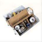 Snow Peak Stacking Shelf Container 25 Dual Insert Case Set