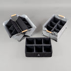 Snow Peak Stacking Shelf Container 25 Dual Insert Case Set