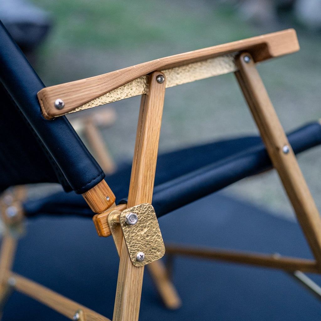 The Masterpiece Hand-Hammered Brass Hardware Set for Kermit Chair