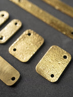 Numbered Hand-Hammered Kermit Chair Brass Hardware Set – 16-Piece Bespoke Kit